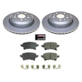 Power Stop 20-21 Jeep Gladiator Rear Z17 Coated Brake Kit