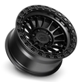 MATTE SILVER WITH MATTE BLACK RING