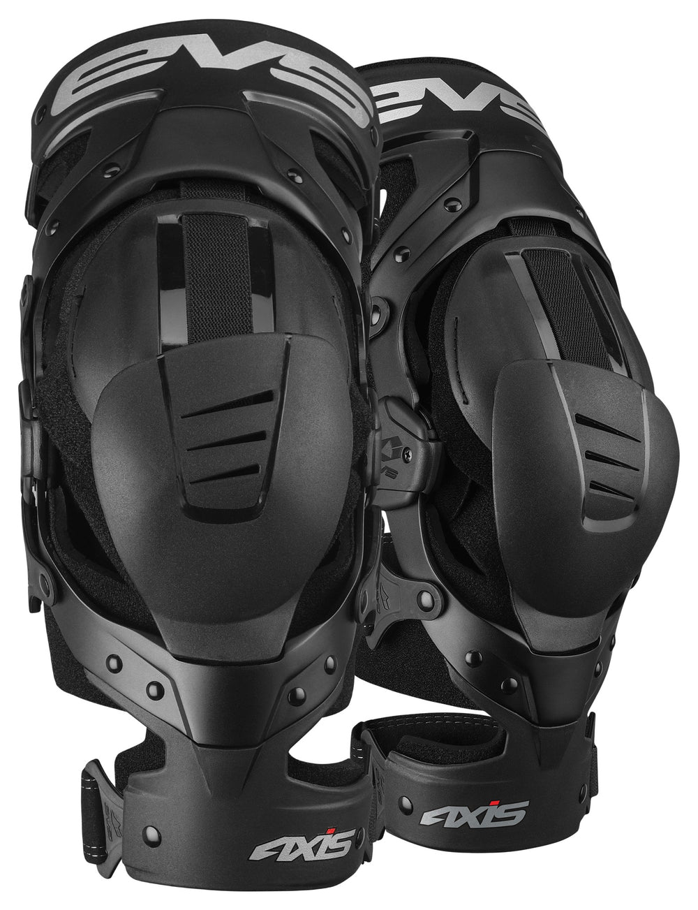 EVS Axis Sport Knee Brace Black/Black/Grey - Small/Right