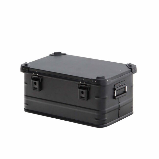 Overland Vehicle Systems Aluminum Storage Box 53QT - Black