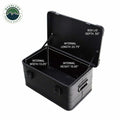 Overland Vehicle Systems Aluminum Storage Box 53QT - Black