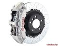 Brembo 17-21 Civic Type-R Front GT BBK 6 Piston Cast 380x32 2pc Rotor Slotted Type-3-Silver