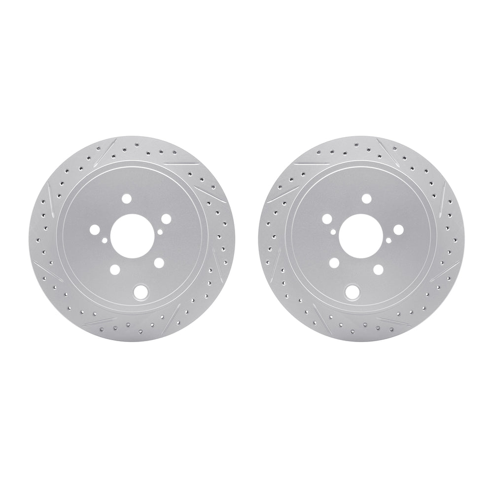 DFC 10-25 Scion FR-S Rear Drilled & Slotted Geoperformance Rotors
