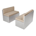38IN DINETTE REPLACEMENT CUSHIONS ALTOONA (SET OF 2 BOTTOM & 2 SIDE CUSHIONS)