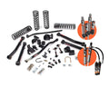0718 JEEP WRANGLER JK 4DR 3.5IN JKONNECT LIFT KITFOX 2.5 PES R/R DSC SHOCKS