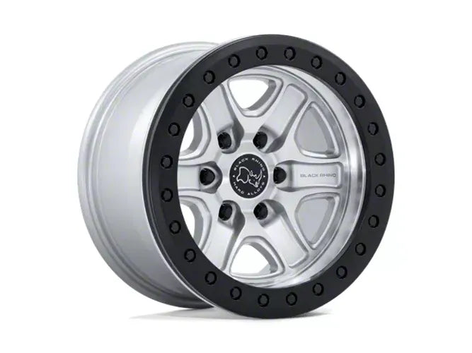 Black Rhino ECHO TRAIL LOCK 17X8.5 6X135 0 SLV-MCH BR200SD17856300
