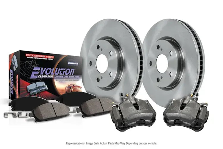 Power Stop 17-18 Ford E-450 Super Duty Rear Autospecialty Kit w/Cals