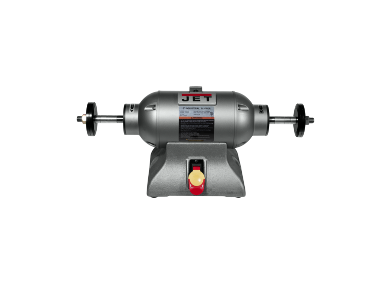 JET 8IN SINGLE SPEED INDUSTRIAL BUFFER GRAY