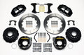 Wilwood Narrow Superlite 4R Rear P-Brk Kit 12.88in Red Big Ford New Style 2.50in Offset