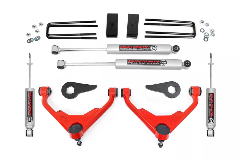 Forged Upper Control Arms 3 Inch Lift Chevy/GMC 2500HD (01-10)