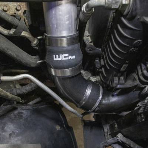 2006-2010 LBZ/LMM Duramax Passenger Side Intercooler Outlet Elbow Kit Sparkle Granny Smith
