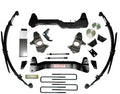 Lift Kit 6 Inch Lift 01-10 Silverado/Sierra 2500 HD Includes Rear Springs Knuckles Torsion Bar Drop Bracket No Skid Plate Skyjacker
