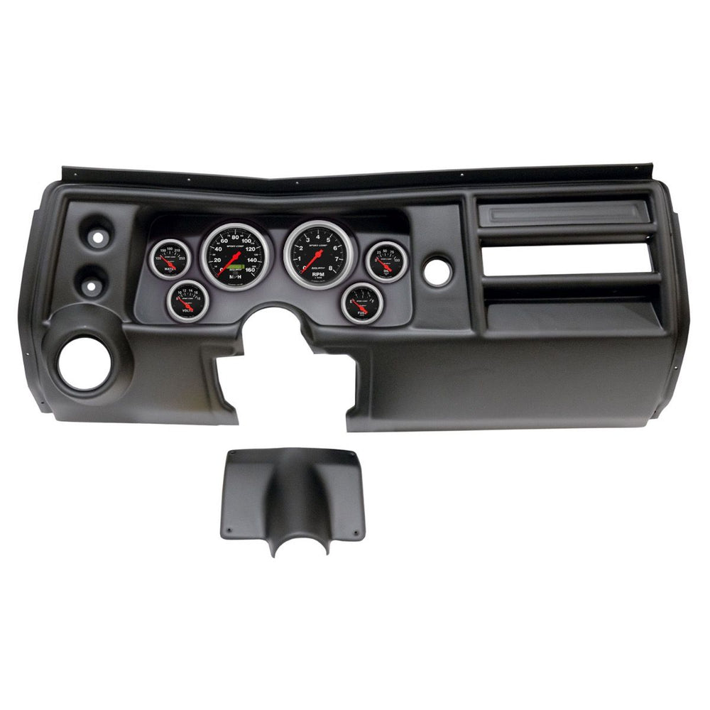 DIRECT FIT DASH KIT (3 3 8in X2 2 1 16in X4) CHEVY CHEVELLE VENT 68 SPORT-COMP