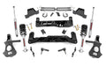 1x 187BOX1 1x 23158 1x 1237BOX5 1x 17430BOX2 1x 501035 7 Inch Lift Kit Cast Steel N3 Struts Chevy GMC 1500 (14-18)