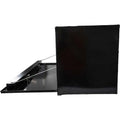 18X16X96 INCH BLACK SMOOTH ALUMINUM TOPSIDER TRUCK BOX