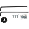 18X16X96 INCH BLACK SMOOTH ALUMINUM TOPSIDER TRUCK BOX