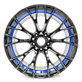 WedsSport FT-117 20 x 9.5 35 5-114.3 DI-BK (Diamond Black)