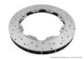 DBA 09+ Nissan GTR R-35 Front Drilled & Slotted 5000 Series Brembo Only Replacement Disc (No hardwar