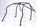 Cusco 99-02 Nissan Silvia S15 Safety21 Steel Black 6-Point Around Dash Rollcage w/ Pillar Gauges