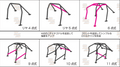 Cusco 99-02 Nissan Silvia S15 Safety21 Steel Black 6-Point Around Dash Rollcage w/ Pillar Gauges