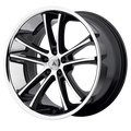 AB1 22X9 5X4.25 MACH FACE SS LIP 38
