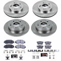 Power Stop 97-01 Honda Prelude Front & Rear Track Day SPEC Brake Kit