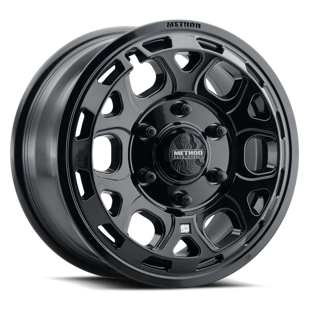 Method Race Wheels MR416 Bead Grip 15x7 6 1 55mm Offset 5x4.5 68mm Centerbore Gloss Black MR416570121361