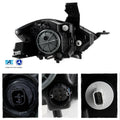 OE HALOGEN HEADLIGHTS WITH CHROME HOUSING AND SMOKED LENS