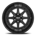 MO801 22X12 5X5.0 G-BLK MILL -44MM