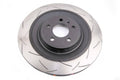 DBA 15-19 Porsche Macan Turbo (w/360mm Front Rotor) Turbocharged Rear 4000 Series Slotted Rotor