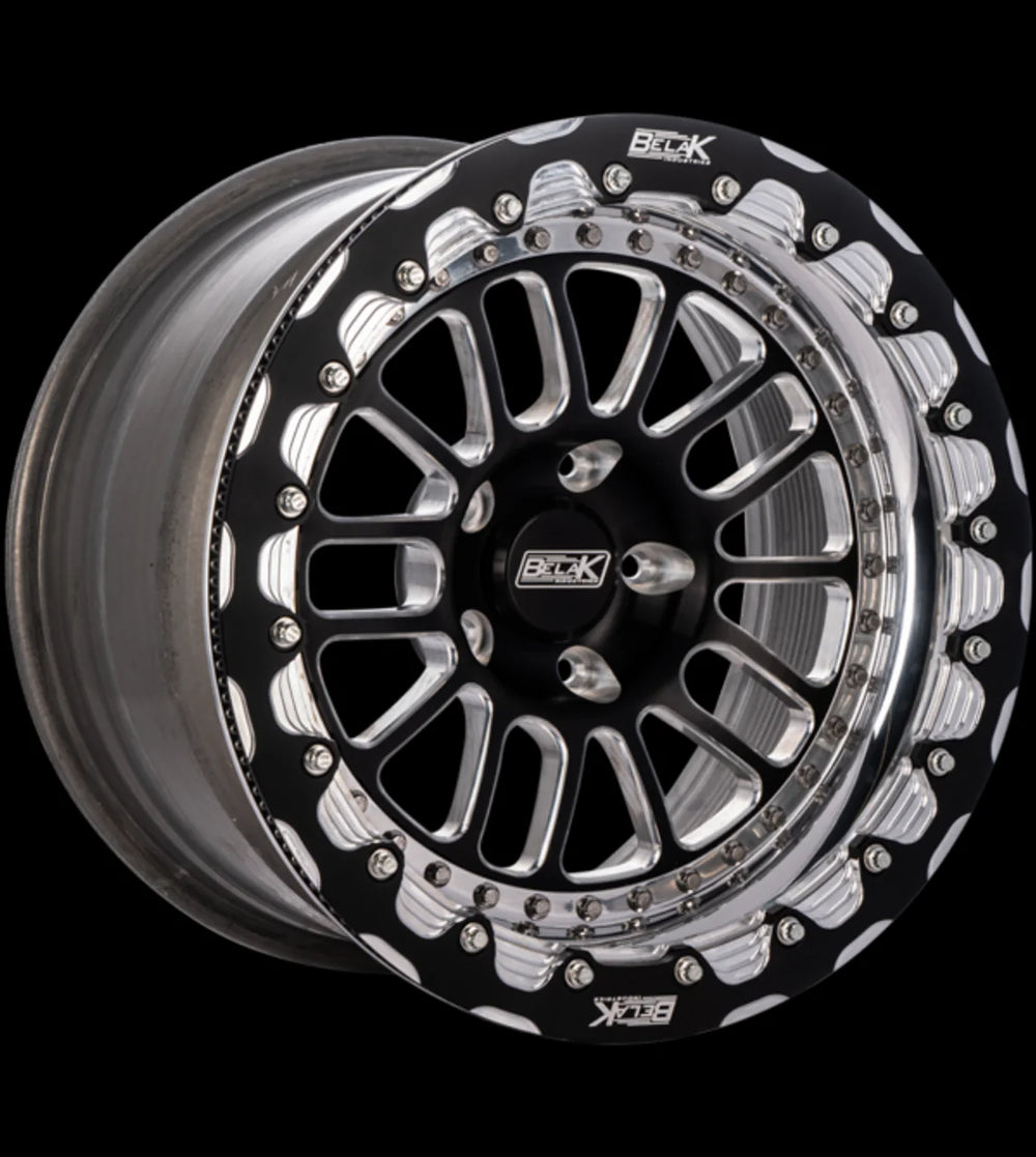 Belak 17x10.5 / 8.25in BS / 5x114.3 BP / Low Pad / Series 2 Wheel - Single Beadlock