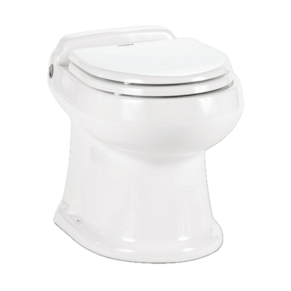 S8740MACERATOR TOILET W/TOUCH PAD FLUSH 24VWHT