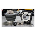 S&S Cycle 2017+ M8 Models 4.250in Bore 4-5/8in Stroke Cylinder Kit - Black Granite w/ Highlight