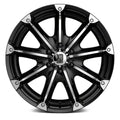 KMC XD SERIES XD779 BADLANDS GLOSS BLK MACH 18x9 8X6.5 bp 5.71 b/s 18 offset