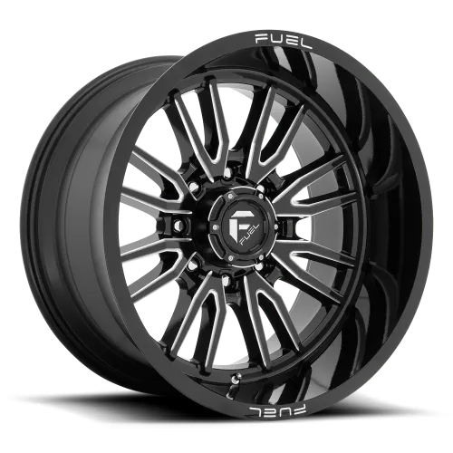 D761 20X9 8X180 G-BLK MILL 01MM