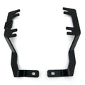~(7 lbs. 14X9X8)~ 2016-2017 NISSAN TITAN: Hood Hinges LED Light Bar Mount KIT - By A Pillar - with Two 3 IN Cube Led Work Lights (Includes Universal Wiring Harness) - Bolts On to Hood Hinges - Easy Install