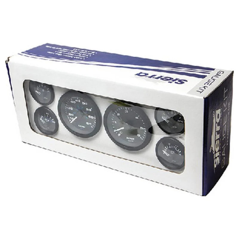 6 GAUGE SET BLACK PREMIER PRO