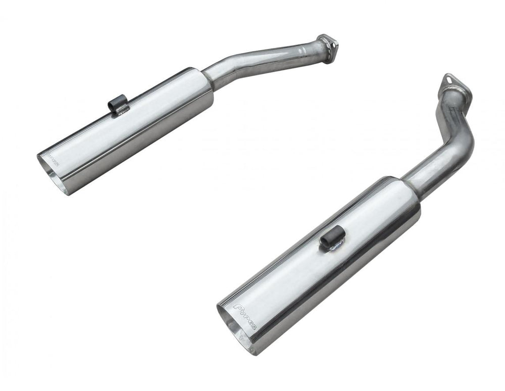 PYPE BOMB AXLE BACK EXH 0506 GTO SPLIT R DUAL INCL MUFF DEL PIPE BLK COATED TIP