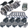 Eagle Chevy LS1 4.000in Crank 24 Tth Reluctor 6.125in I-Beam Rods 3.905in Pistons Rotating Assembly