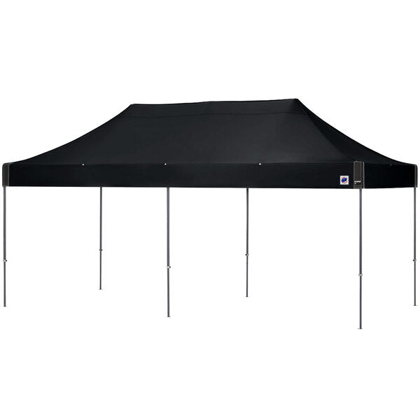 ECLIPSE 20FT(6M) STL SHELTER STEEL GRAY FRAME & BLACK TOP
