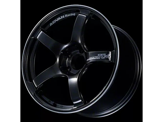 Advan TC4 18x8 +45 5-114.3 Racing Black Gunmetallic & Ring Wheel