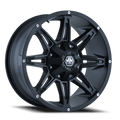 MAYHEM RAMPAGE 8090 MATTE BLACK 18X