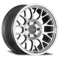 Mamba M28 18x8 5x127 ET35 Silver Wheel w/ Mirror Machine Face & Lip