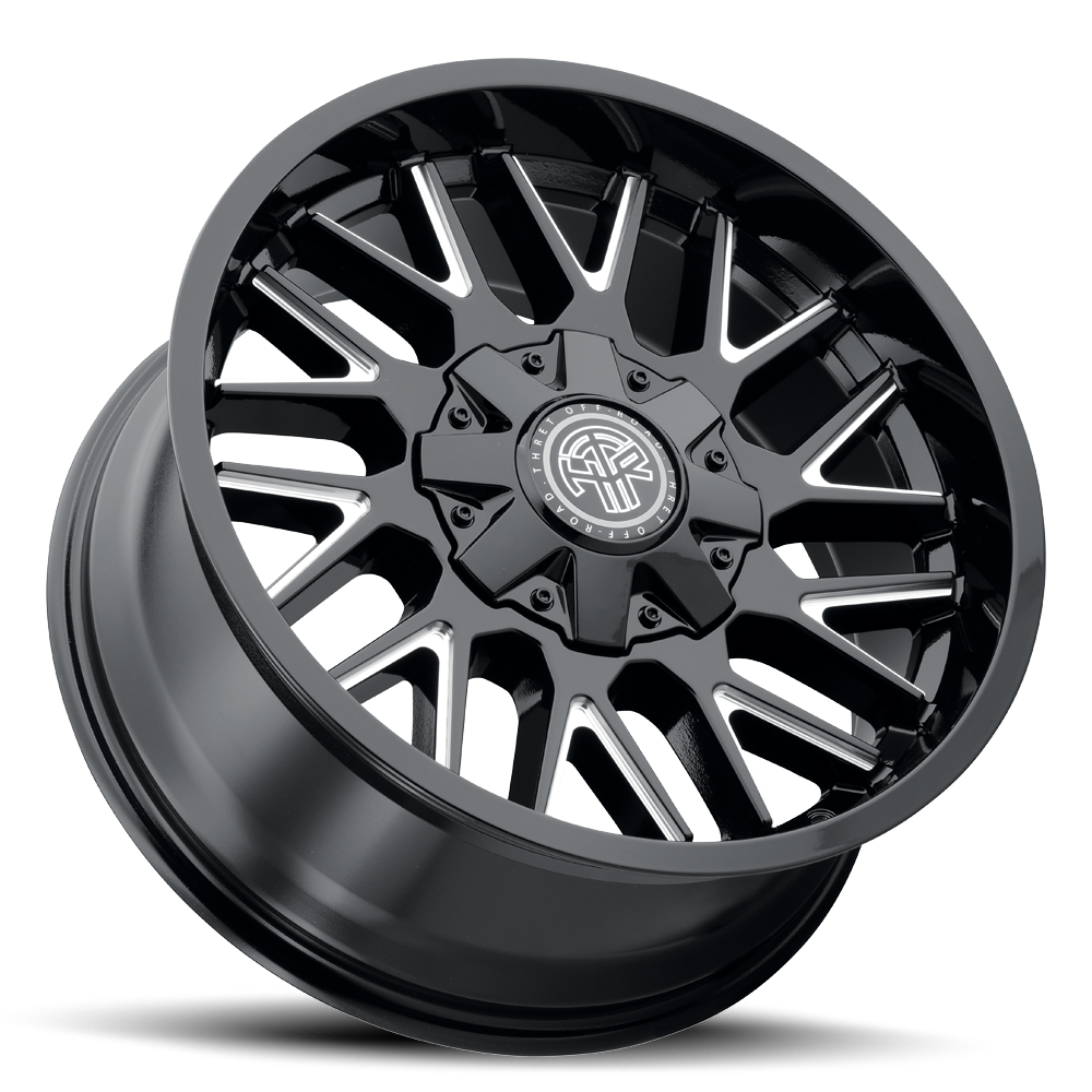 REVOLVER 803 17X9.0 GLOSS BLACK 6X135/6X139.7 18MM OS 106.1 CB