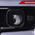 2500HD 3500HD PROJECTOR HEADLIGHTS GLOSS BLACK HOUSING SMOKED LENS