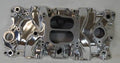 POLISHED ALUM SBC SPREAD-BORE INTAK