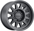 Method MR704 17x8.5 0mm Offset 6x5.5 106.25mm CB Matte Black Wheel