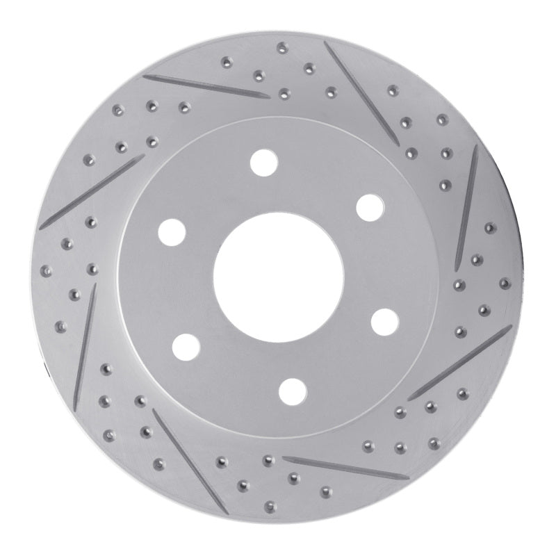 DFC 22-25 Lexus Gx550 Rear Right Drilled & Slotted Geoperformance Rotor