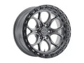 Weld Off-Road W107 Ledge 17x9 6x135 BP 0mm ET 5in BS 87.1mm Bore Satin Gun / Black Ring Wheel