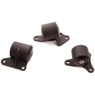 Innovative 92-96 Prelude F-Series/H-Series Black Steel Mounts 95A Bushings (Auto Chassis/Trans)